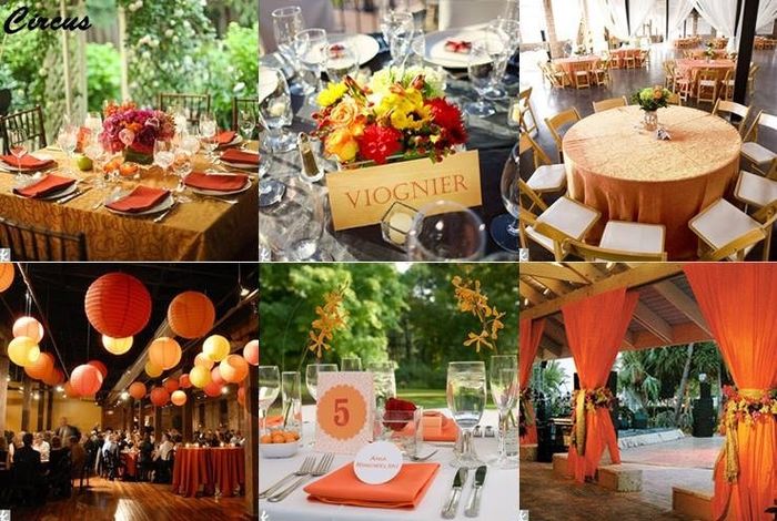 Decoração Laranja