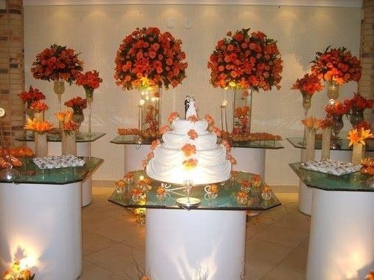 Decoração Laranja