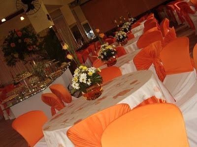 Decoração Laranja