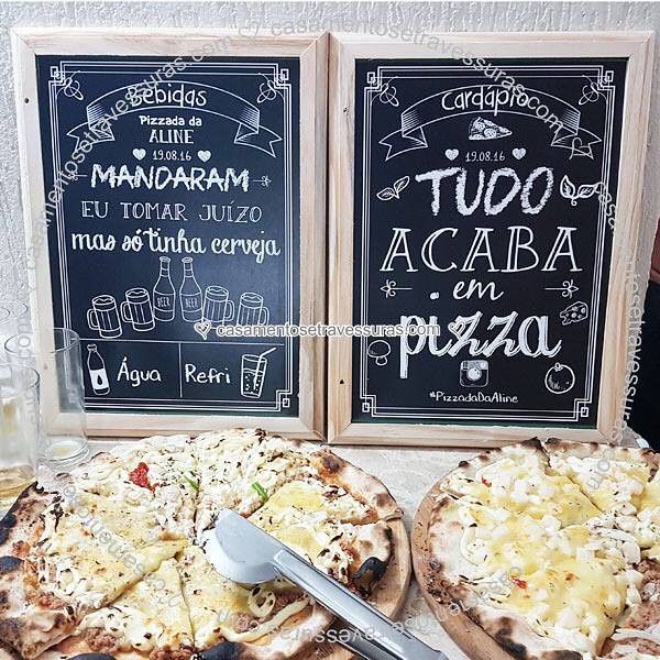 Casamento com pizza- Inspirações 1