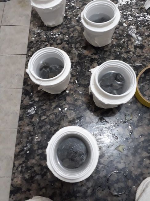 Formando o vasinho 