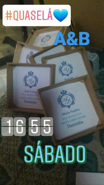  Meus convite para padrinhos e daminhas 💙 - 7