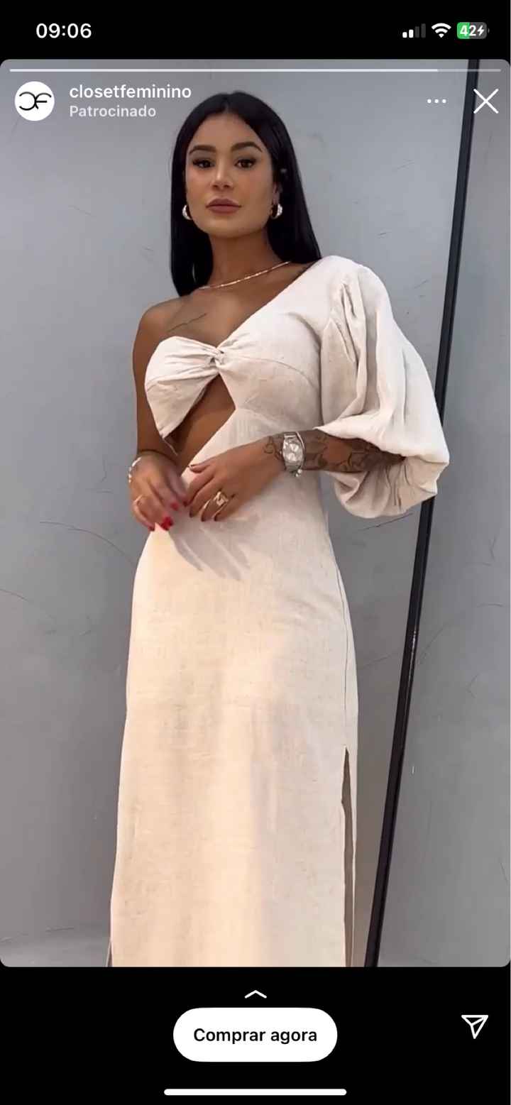 Vestido para casar no civil - 2