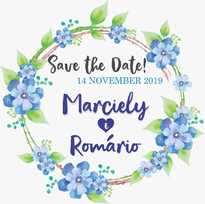 Anunciando o casamento! - 1