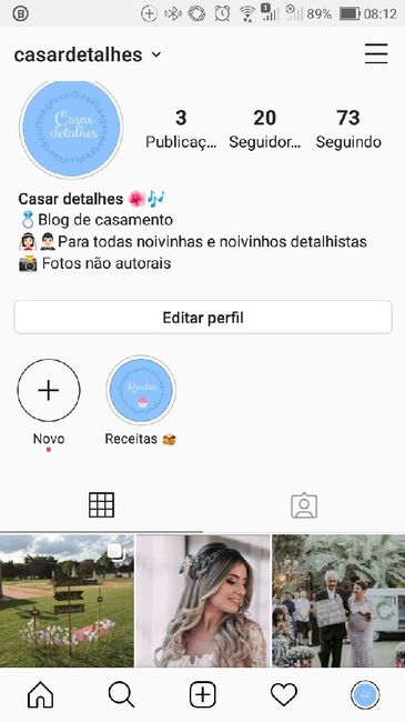 Instagram com inspirações👰🏻😍🤵🏻 - 1