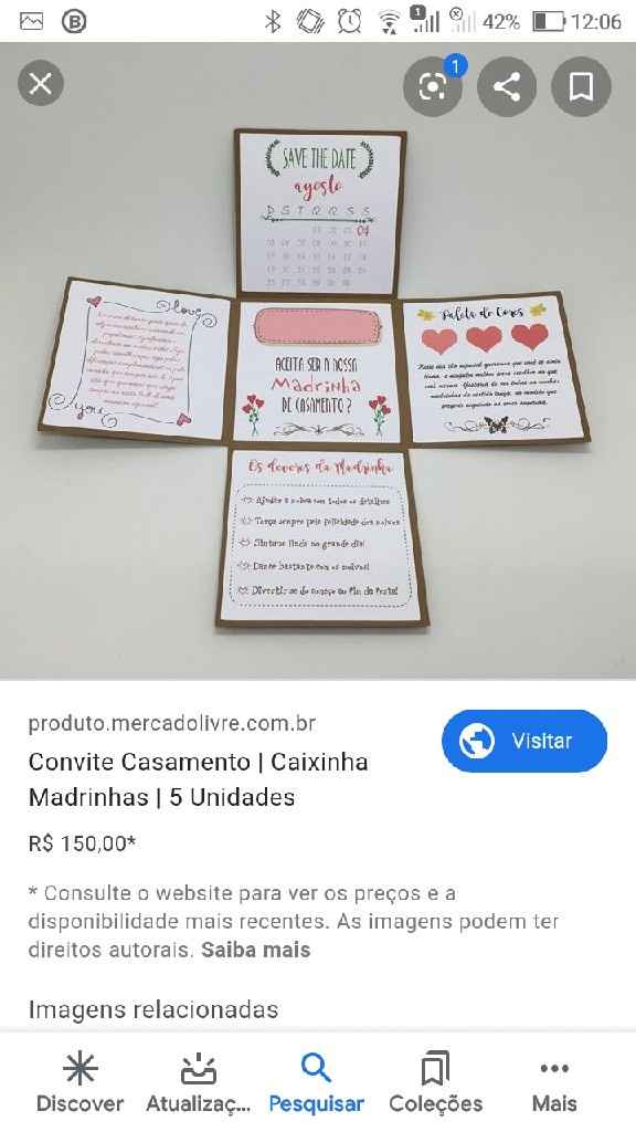 Convites para paradinhos - 1