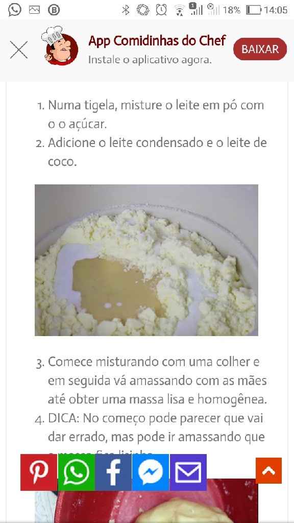 Fazendo teste! Docinhos para festa - 1