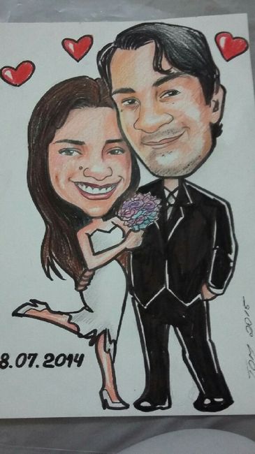 Lembrança de caricatura por 120 reais! - 1