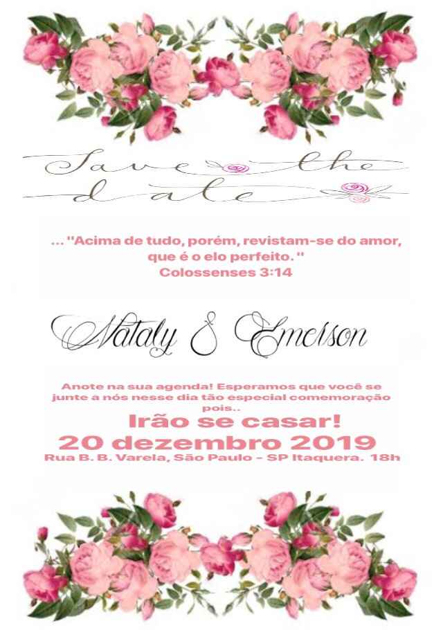 Salve the date acho que é assim - 1