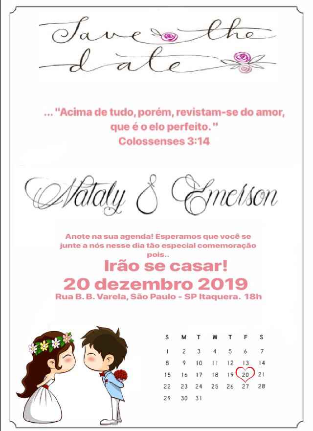 Salve the date acho que é assim - 2