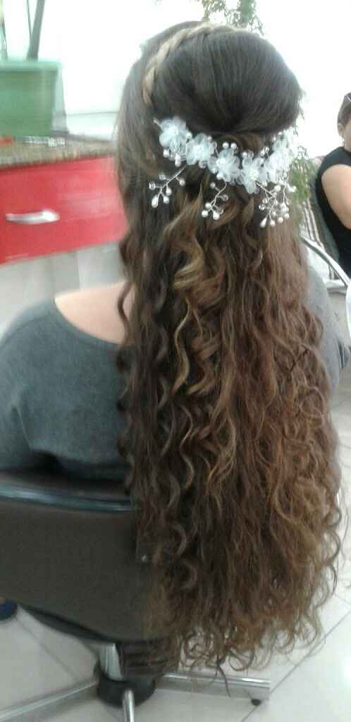 Prova do penteado - 2