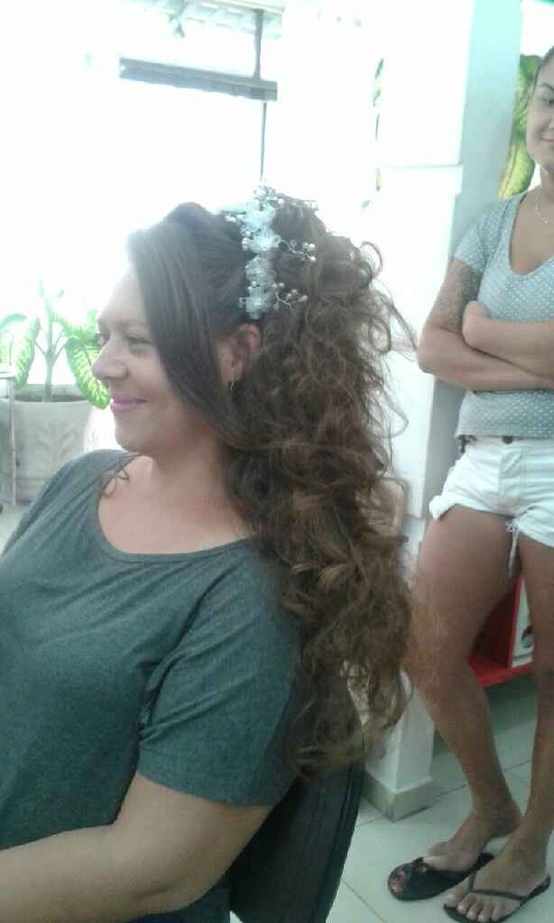 Prova do penteado - 5