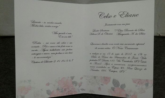 Meus convites chegaram!!! #vemver - 2