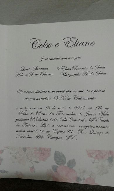 Meus convites chegaram!!! #vemver - 4