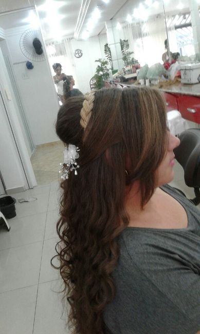 Prova do penteado - 4