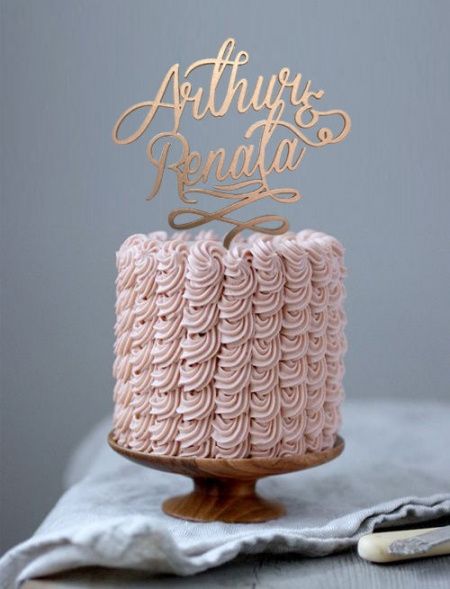 Topo de bolo personalizado - 4