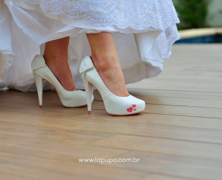 Sapato noiva personalizado - 2
