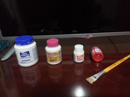 Letras mdf com pérolas - 1