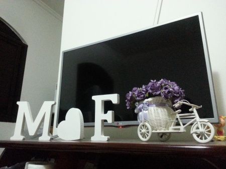 Letras mdf com pérolas - 2