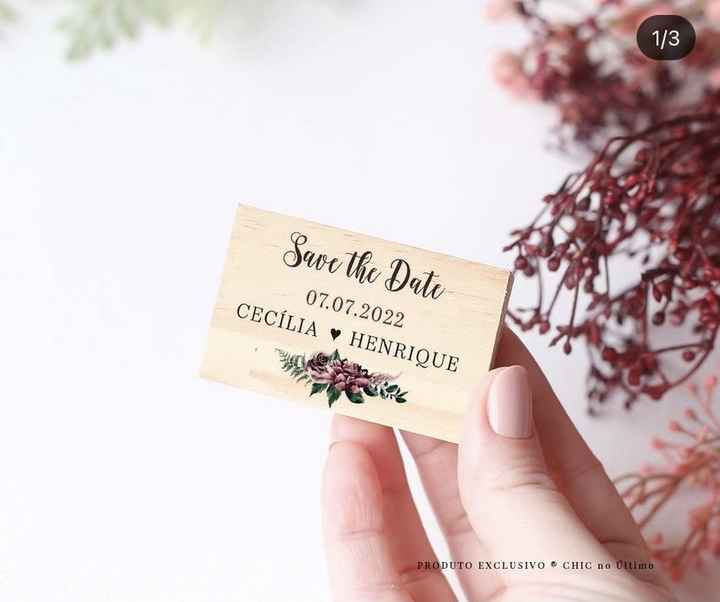Ideias de lembranças de casamento? Pensei em imãs… - 1