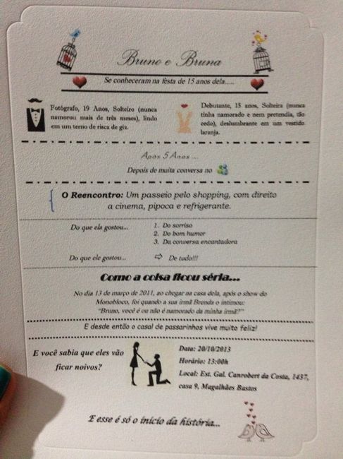 Convite noivado! - 1