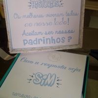 Convidando os meus padrinhos! - 4