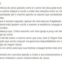 #ConselhosPapaFrancisco