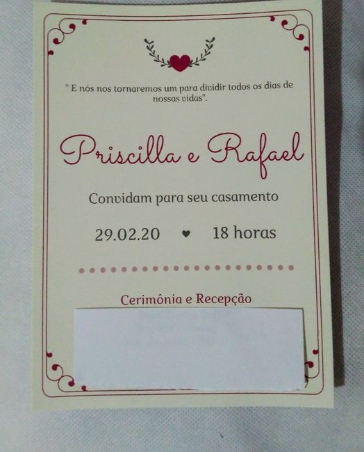 Casamento econômico: Convites diy 3