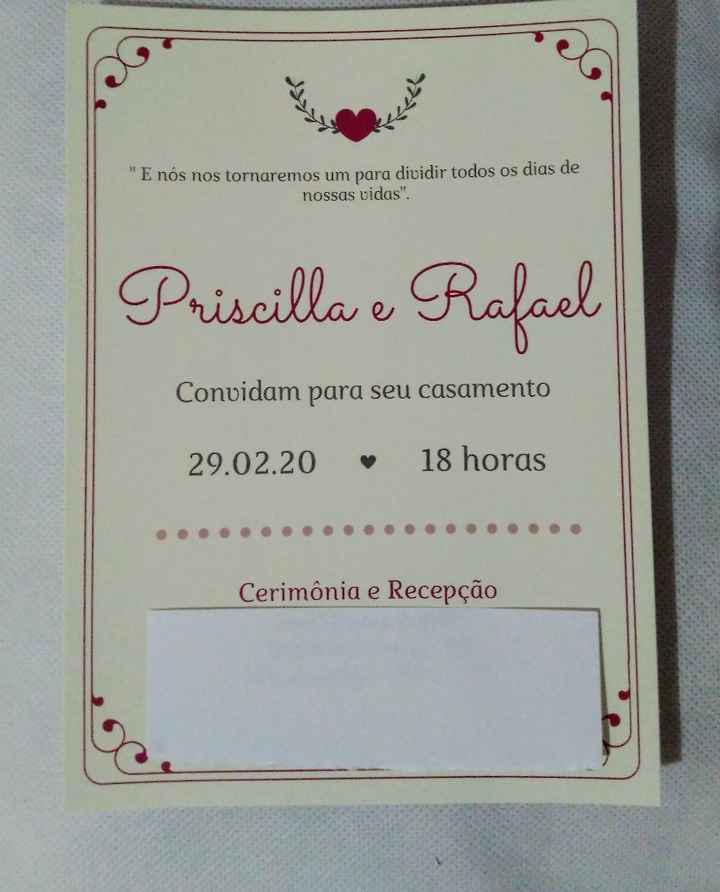 Casamento econômico: Convites diy - 3