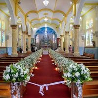 Decoração simples da igreja - 1