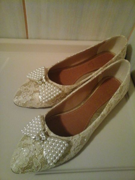 Sapatilha para o casamento *-*