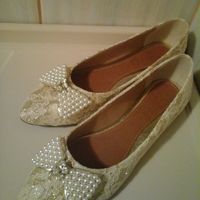 Sapatilha para o casamento *-*