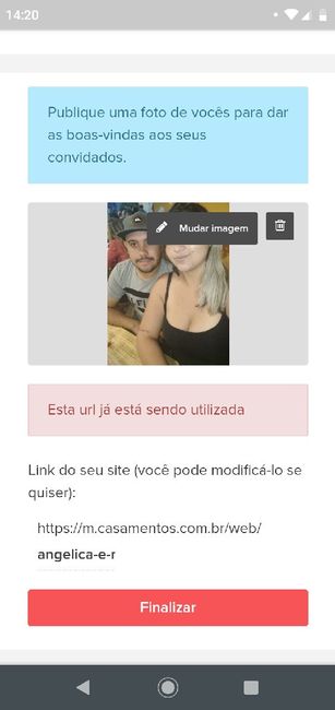 Site de casamento 1