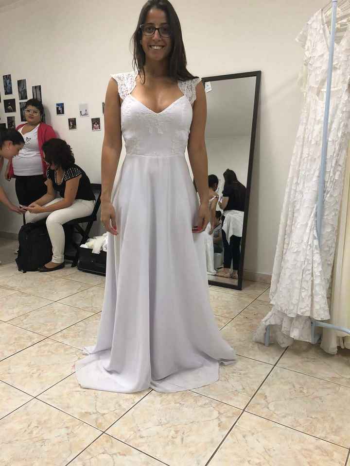 Provei ao vivo os vestidos do o Amor é Simples - 6