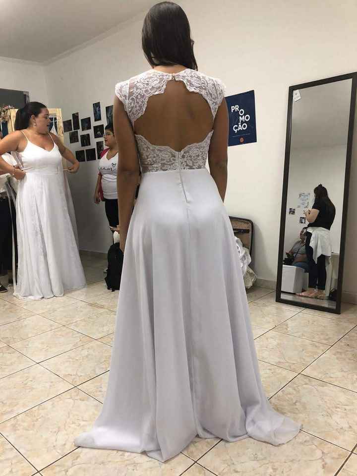 Provei ao vivo os vestidos do o Amor é Simples - 7