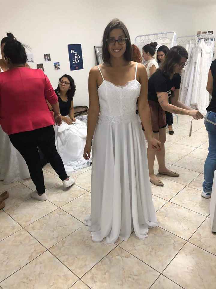 Provei ao vivo os vestidos do o Amor é Simples - 10