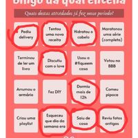 Bingo da quarentena: quem se atreve? #NoivasEmCasa - 1