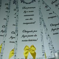 Tags de agradecimento aos convidados. - 1