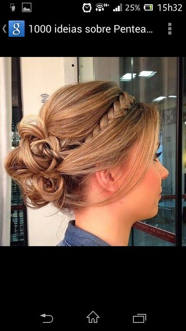 Noiva princesa ou guerreira? - O penteado - 1