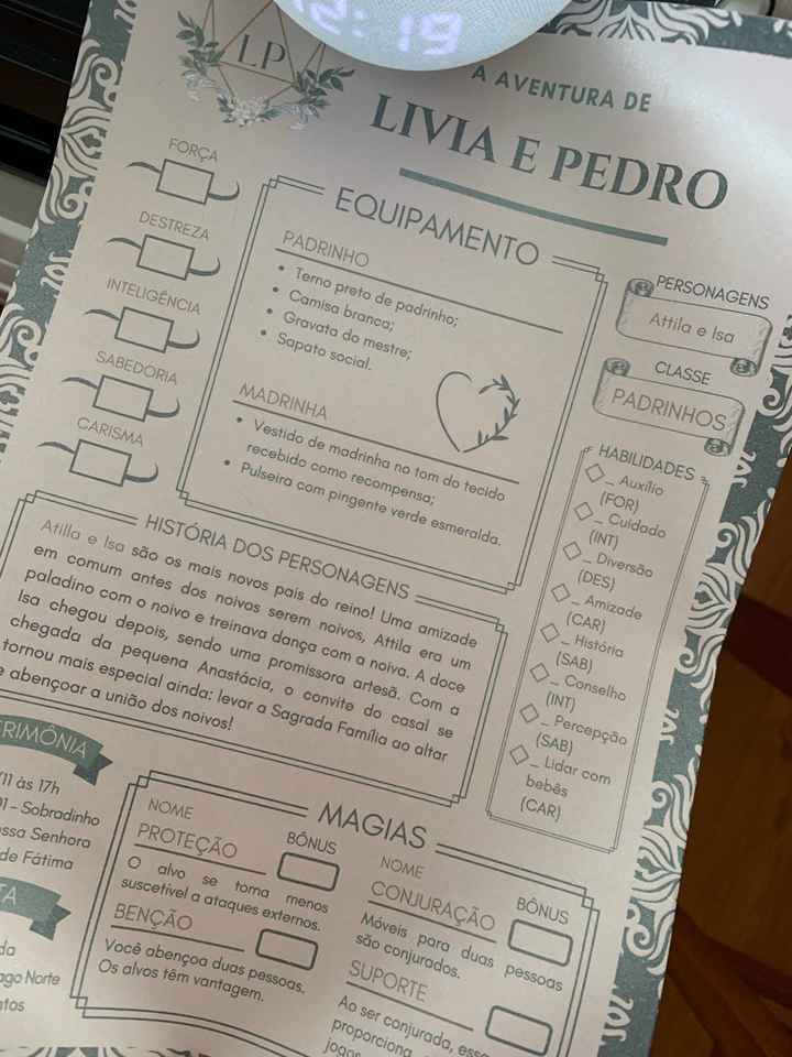 Convite de padrinhos e madrinhas- casal nerd - 1