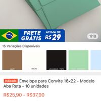 Impressao de Convite Canva - 1