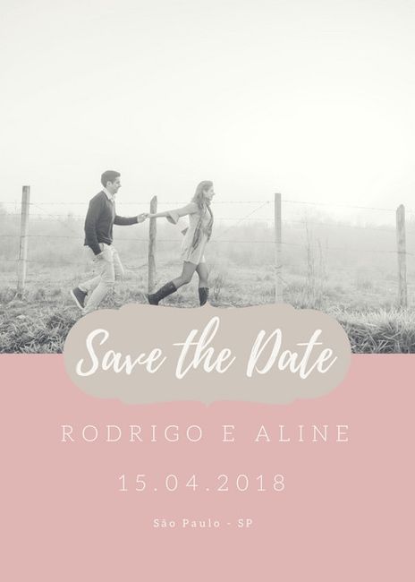 Save the date 3