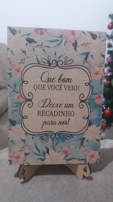 Para colocar junto do Livro de Assinaturas