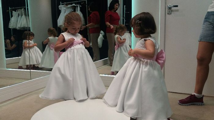 Escolhendo os vestidos das daminhas :) - 2