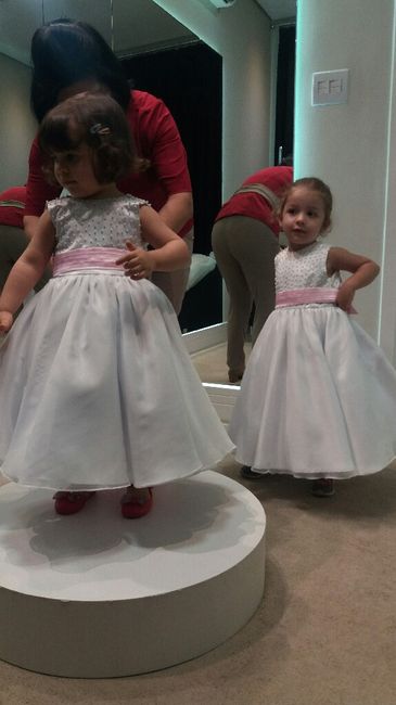 Escolhendo os vestidos das daminhas :) - 3