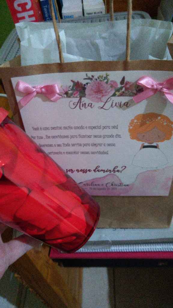 Convite daminha e florista 😍 - 2