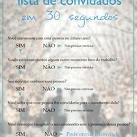 Lista de convidados - 1