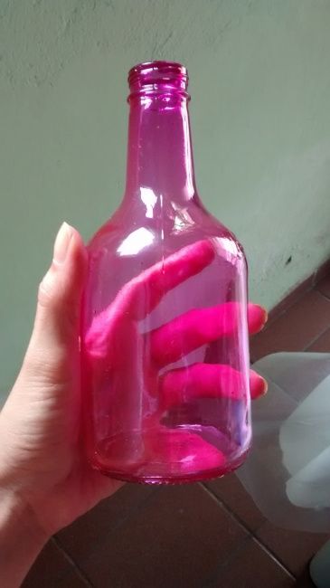 Diy - pintando garrafas de vidro - 1