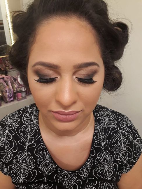 Prova cabelo e make. - 5