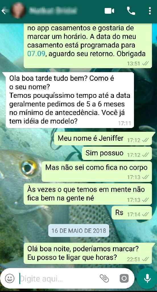 Decepção com o Ateliê do vestido - 1